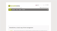 Desktop Screenshot of benedictime.com